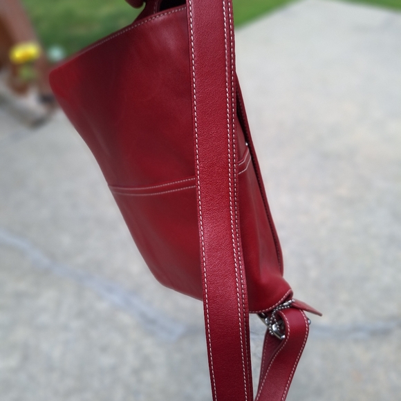 Vintage Like New! 2004 Red Wine color Coach. NºDO43-9570 - Picture 16 of 16